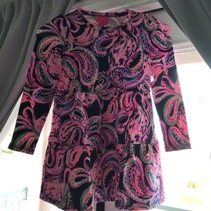 Lilly Pulitzer dress M (Children’s 6-7) Mini Arlette in High Tide Navy